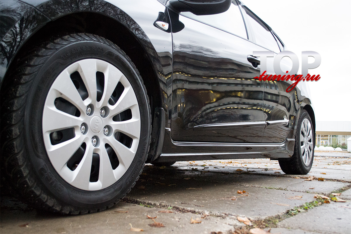 ЗАЩИТНЫЕ МОЛДИНГИ НА ДВЕРИ ТЮНИНГ КИА СИД 2 (ХЭТЧБЕК, УНИВЕРСАЛ, ДОРЕСТАЙЛИНГ / РЕСТАЙЛИНГ 2012+)